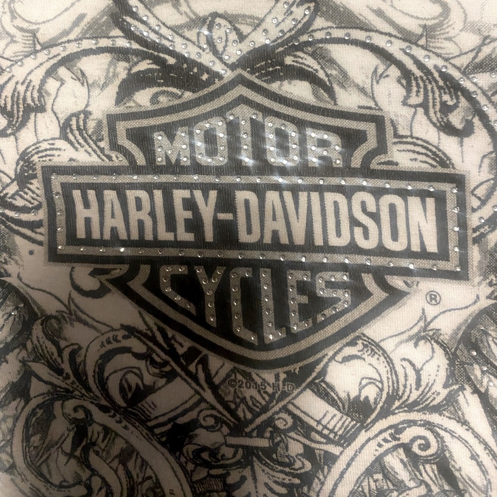 High low Harley Tee